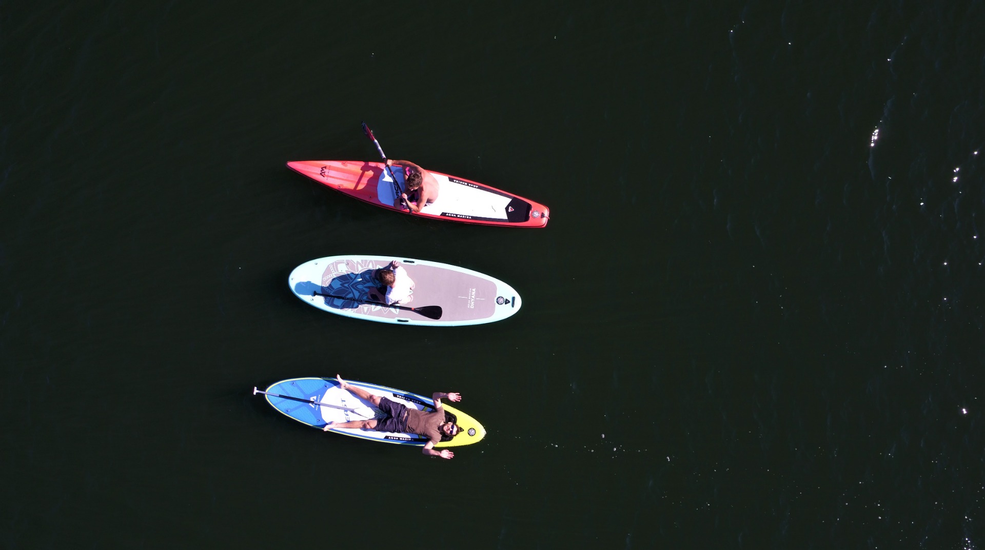 Chilling on the water ...
